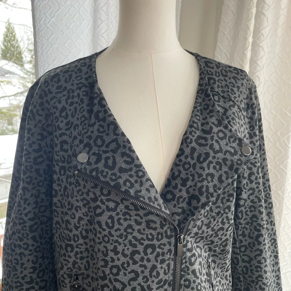 Bagatelle Leopard Print Women's Jacket Spring Large